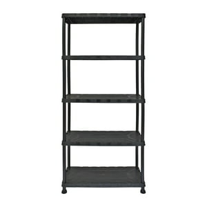 Tactix - Estante - Rack - Repisa Plastica 5 Niveles 171X32X74Cms
