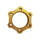 thumbnail image 3 of Bujes Roscados De Aluminio Para Bicicleta MTB Base Del Adaptador Del Rotor Del Freno De Disco Dorado 44 Mm, 3 of 5