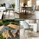 thumbnail image 5 of Silla Comedor Moderna Acolchada Metal Sora Venhoouse Felpa Gris, 5 of 8