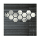 thumbnail image 3 of Pack de 12 espejos adhesivos en acrílico hexagonales decorativos, 3 of 3