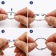 thumbnail image 4 of Anillos de encuadernación Anytime, 1 pulgada, 100 unidades, 4 of 7