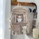 thumbnail image 1 of Backpack Female Junior High School Student School Bag INS Japanese High School Student Backpack Female Large Capacity Korean Tr, 1 of 3