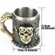 thumbnail image 4 of Tazón Calavera Skull soldado Acero inoxidable, 4 of 4