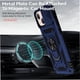 thumbnail image 4 of Estuche GANGXUN para iPhone 13 Mini, soporte giratorio 360°, estilo mecánico y magnético, 4 of 5