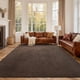 thumbnail image 1 of Alfombra FinRèc Home 274x183 cm Marrón Lavable, 1 of 8