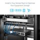 thumbnail image 5 of Repisa para rack de servidor StarTech 2U ventilada, 56 cm de profundidad, acero, 5 of 6