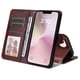 thumbnail image 3 of Funda Billetera para iPhone 16e con Porta Tarjetas y Soporte Ajustable Marrón, 3 of 4