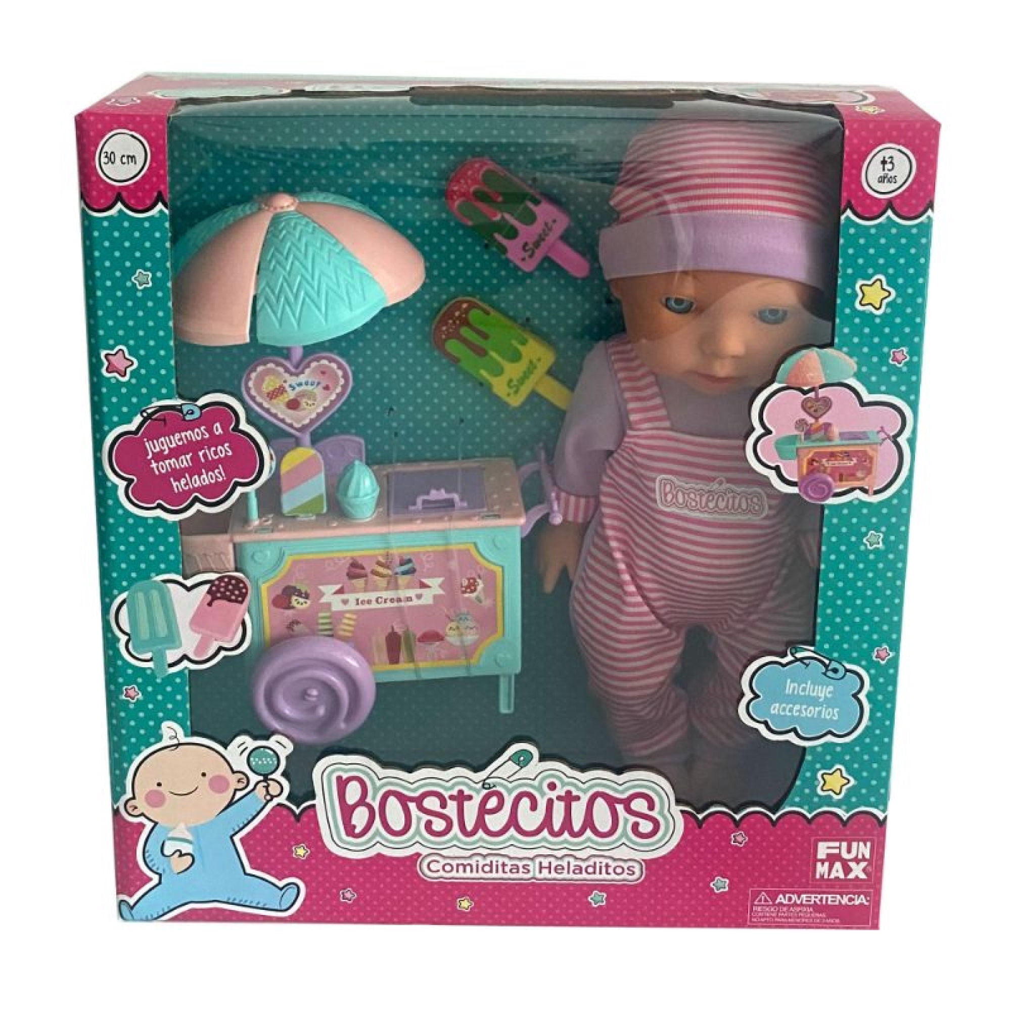 Muñeca Bostecitos Ice Cream