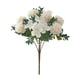 thumbnail image 2 of Ramo De Flores De Hortensia De Seda Para Sala De Estar Decoración De Sala De Reuniones Blanco, 2 of 5