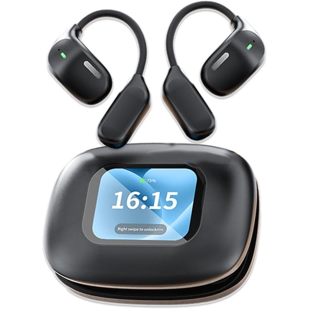 Auriculares traductor IA bluetooth 5.4 pantalla táctil reducción ruido 128+ idiomas