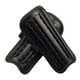 thumbnail image 5 of Espinilleras de fútbol para adultos, 1 par, ligeras y compactas para juegos de fútbol, accesorios de fútbol, equipo de protección, protección para las Negro, 5 of 5
