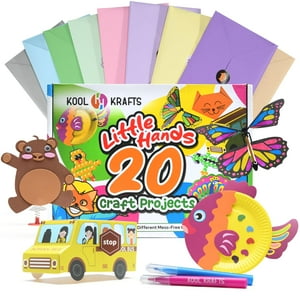 Kit De Manualidades Kool Krafts Little Hands 20 Proyectos 4-8