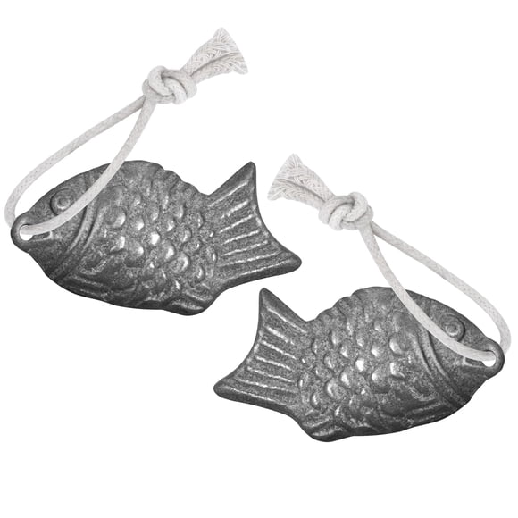 Herramienta de cocina Buhobha Iron Fish, paquete de 2, suplemento natural de hierro