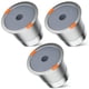 thumbnail image 1 of Filtros de café K Cup reutilizables, filtros universales recargables de acero inoxidable para cafeteras y cafeteras Keurig 2.0 y 1.0 (paquete de 3), 1 of 8