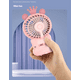 thumbnail image 2 of Mini Ventilador Usb Recargable Portatil Con Luces Led Rondon, 2 of 3