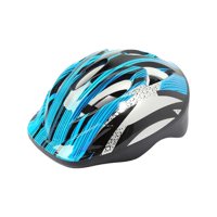 Ioensy - Casco De Bicicleta Para Jóvenes Al Aire Libre Ligero Casco De Seguridad Para Bicicleta Casco De Bicicleta Para Niños Azul Claro