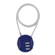 thumbnail image 1 of Candado Para Casco De Motocicleta Candado Para Ciclismo Mini Mochila Universal Azul, 1 of 5