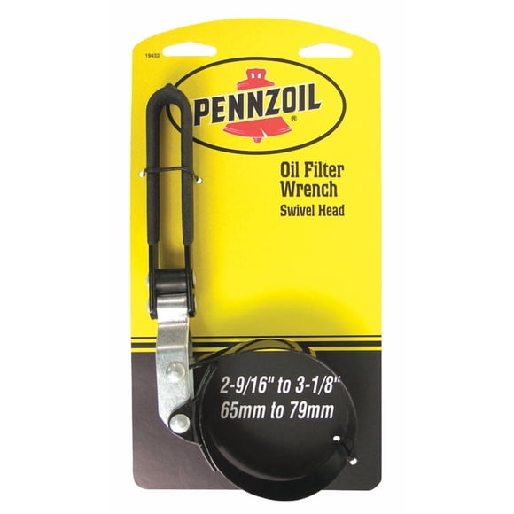 Llave para filtro de aceite Pennzoil Strap, acero de 65 mm a 79 mm