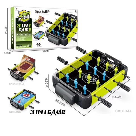 Juguete 3 En 1 Taca Taca, Basketbal Y Curling - Toyng