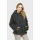 thumbnail image 2 of Chaqueta Chiporro Clásica Negro Melange Mujer Falcone, 2 of 3
