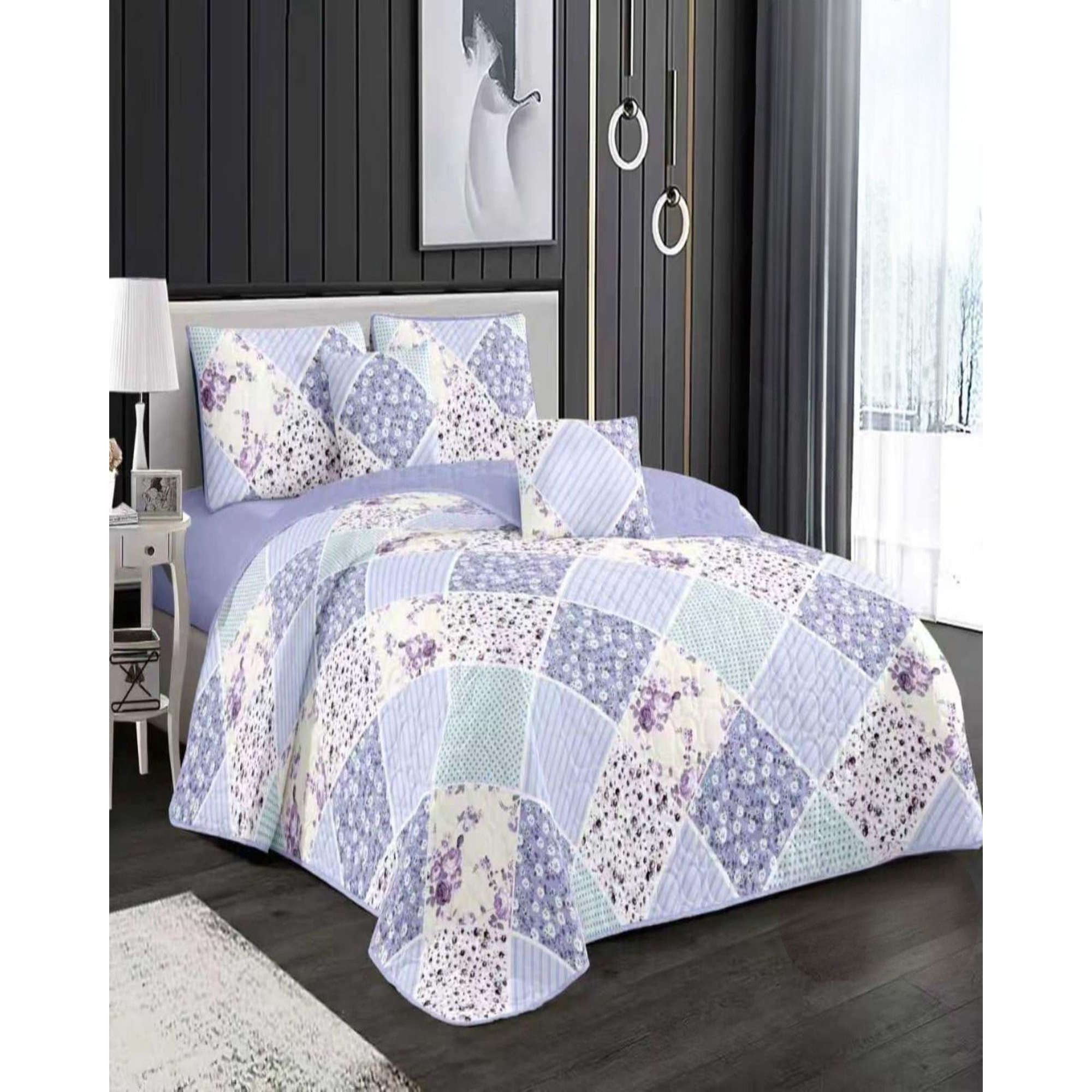 Tengfei - Cobertor Colcha Quilt De Verano Plaza Y Media