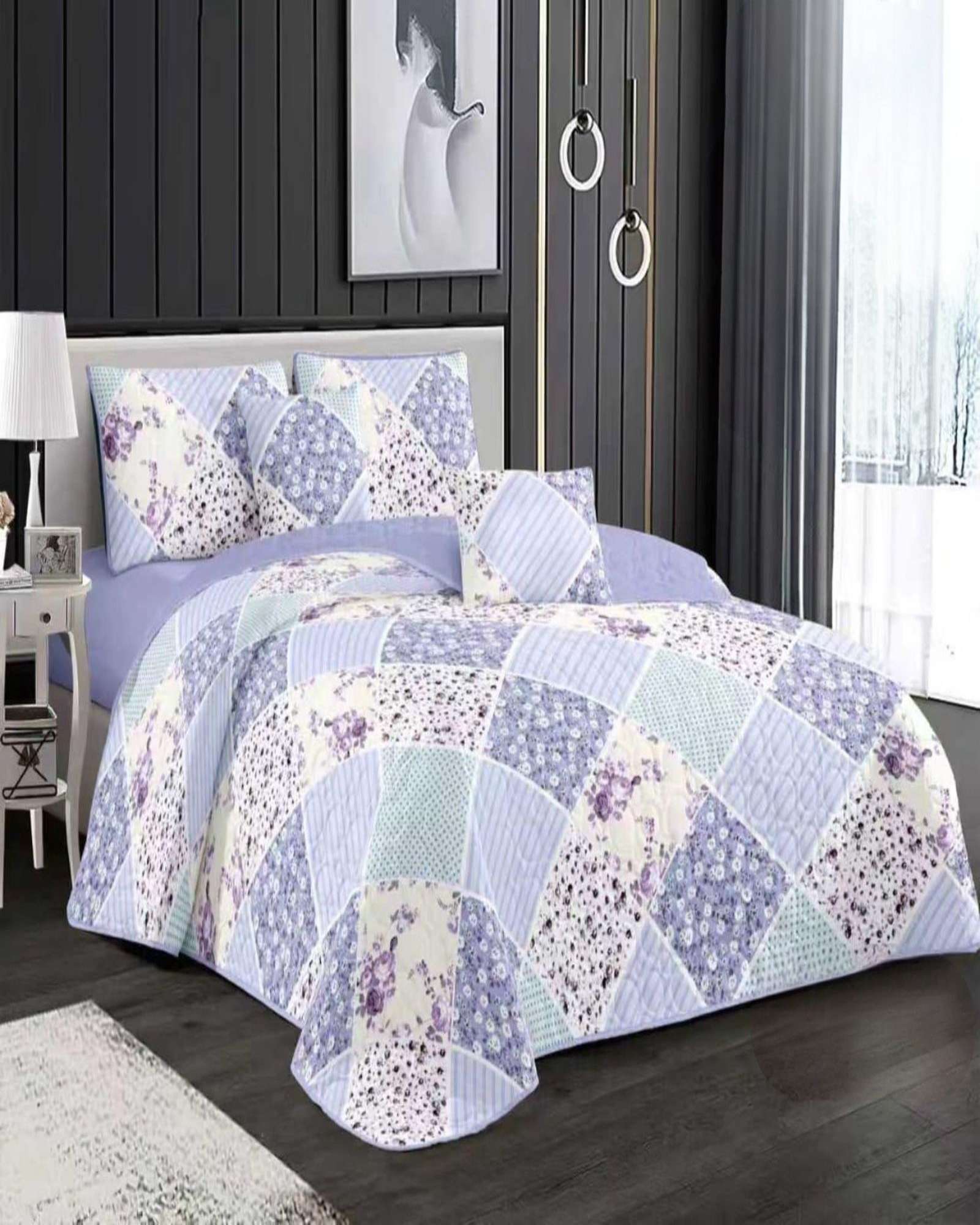 Tengfei - Cobertor Colcha Quilt De Verano King