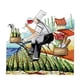 thumbnail image 2 of Kits de punto de cruz estampados hechos a mano Artesanía de bordado - Drunkard 14CT 43x41cm, 2 of 5