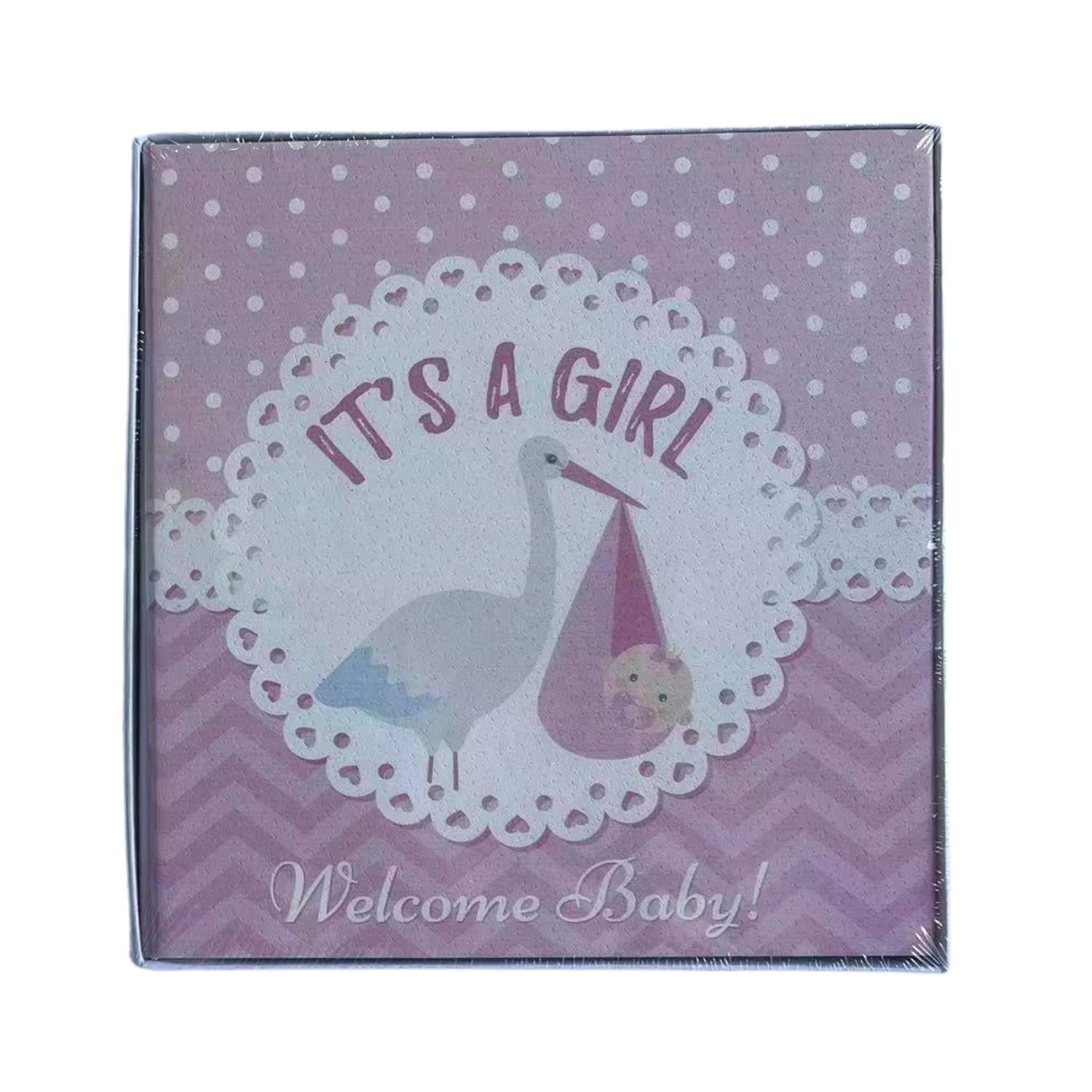 Kivara - Album Foto Bebe It´s A Girl Rosado 200 Fotos 13x18cm Rosa