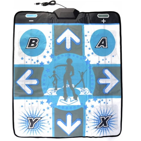 Alfombra De Baile Ostent Para Nintendo Wii Y Gamecube Ddr