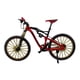 thumbnail image 1 of Bicicleta mtb escala 1:10 roja, coleccionable, 1 of 6