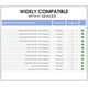 thumbnail image 2 of Funda universal DaFong para tableta con 6 lectores electrónicos y correa de mano, 2 of 3