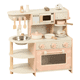 thumbnail image 1 of Cocina infantil de madera con horno y accesorios, 1 of 3