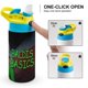 thumbnail image 4 of Baldi's Basics Botella de Agua con Tapa Pop Top de Un Toque, Acero Inoxidable, a Prueba de Fugas, para Deportes, Botella Infantil azul 12 oz, 4 of 6