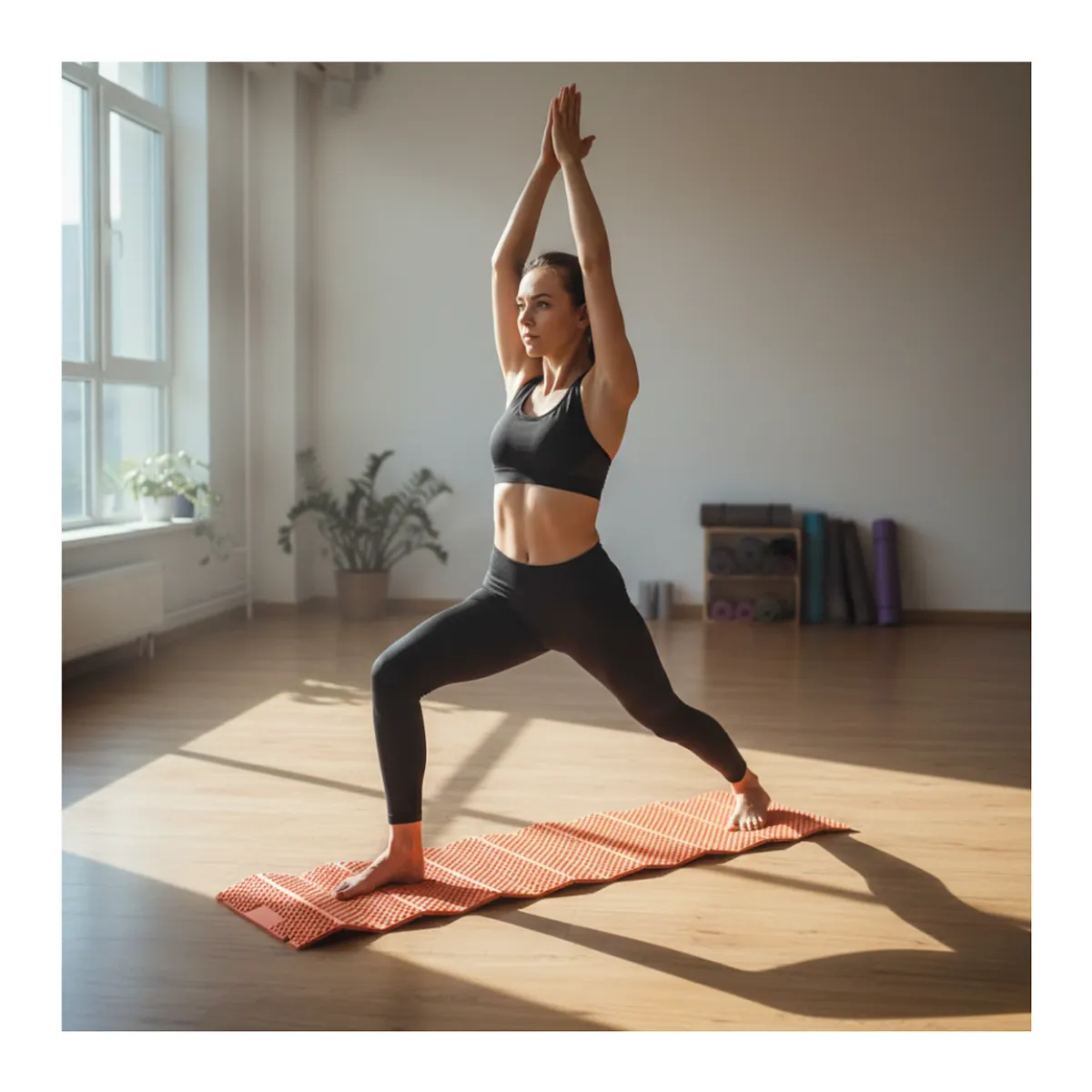 Genérico - Colchoneta Plegable De Trekking Camping Outdoor