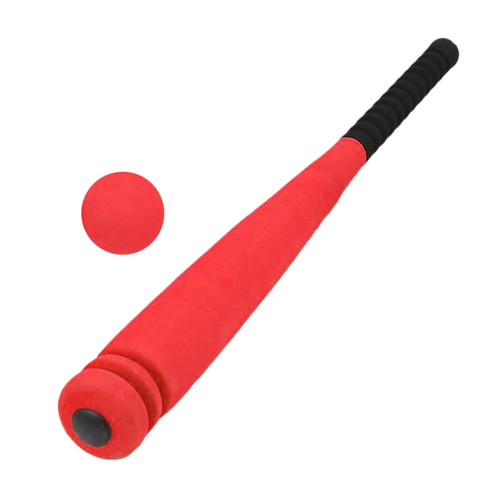 Ioensy - Bate De Béisbol Y Pelota Juegos Divertidos Para Niños Bate Para Niños Para Adolescentes Adultos Rojo