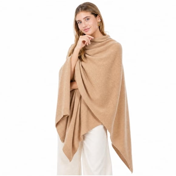 Chal Velanio Cashmere 198 cm x 69 cm de mezcla de cachemir y lana