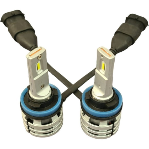 Set Led Fog H8 - H11 - H16 24W 12/24 Volts