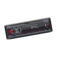 Magideal - Audio Estéreo Para Automóvil Bluetooth, Sistemas De Audio Salida De Subwoofer Control Remoto Inalámbrico A Prueba De Golpes Receptor De Radio Am / Fm