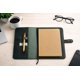 thumbnail image 3 of Funda de Cuero para Cuaderno CestAntiQ 6x9 Tapa Superior Verde, 3 of 6