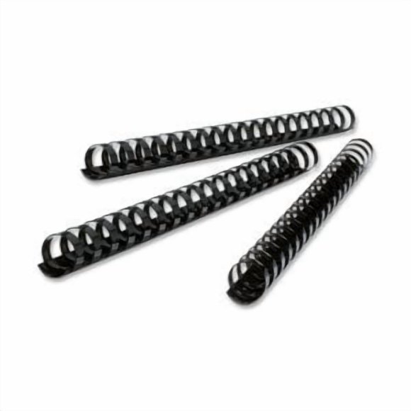 Binding Spines GBC CombBind 3/4, capacidad para 150 hojas, color negro