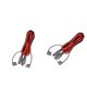 thumbnail image 3 of 2 Paquetes De Cable De Extensión Automotriz De Cobre 14AWG 2m 6.5ft SAE A SAE, 3 of 5