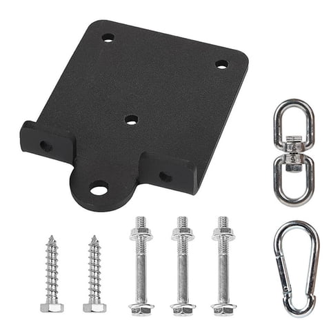 Xusx111 - Colgante De Bolsa De Perforación Para Bolsa Pesada Hardware De Montaje De Viga Bolsa De Boxeo De Rotación De 360 ° Montaje De Techo Colgante De Bolsa Pesada I-Beam Ganchos De Montaje De Viga