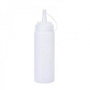 Imahe - Set De 2 Botella Dispensadora Salsa Graduada Transparente 200Ml