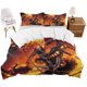 thumbnail image 2 of Wicked Rider Bedding Set Duvet Cover Pillow Cases Bed3-Piece Bedding Set (1 Duvet Cover + 2 Pillow Shams), 2 of 5