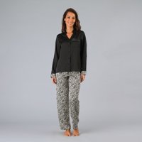 Set C. Mao + Pantalon Satin Print Flores Mujer 33957-2