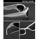 thumbnail image 4 of Gafas de sol SOAR&EAGLE Y2K SE920 polarizadas unisex, paquete de 3, 4 of 6