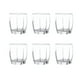 thumbnail image 1 of Display 6 Vasos Bajos Amadeus Rocks 353cc Tragos Jugos Cristar, 1 of 3