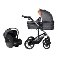 Bbqool - Coche Travel System Atlas Grey