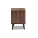 thumbnail image 3 of Mesa auxiliar Baxton Studio Sami Wood Brown con 3 estantes, 3 of 7
