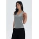 thumbnail image 2 of Polera Mujer Pabilo Lisa Con Textura Plateado, 2 of 4